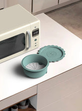 Biesse Multipurpose Pot for Microwave Color Light Green 2L-Elmarket-homeappliances